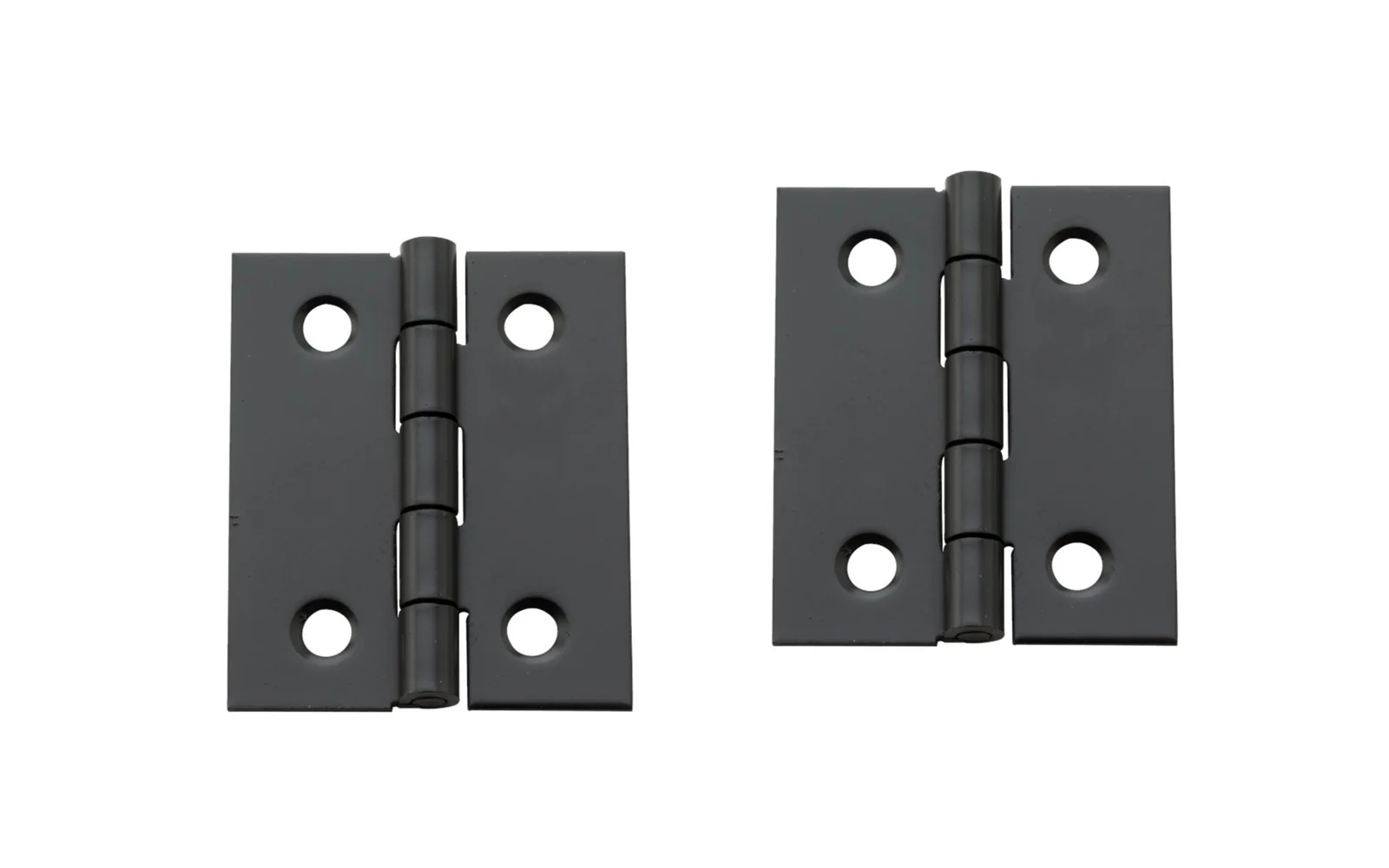 1-1/2" x 1-1/4" Oil Rubbed Bronze Hinges ~ 2 Pack
