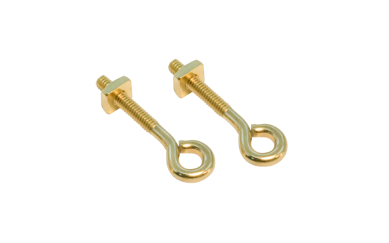 1-1/8" Eyelet Posts & Nuts for Drop Pulls - Pair - Image 2