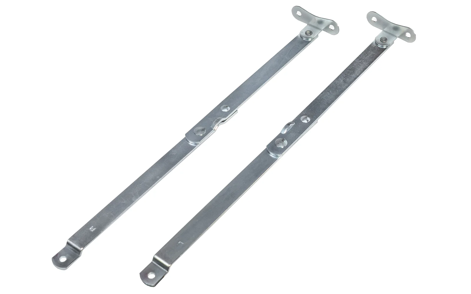10" Steel Support Hinge - 1 Set ~ Anochrome Finish - Image 2