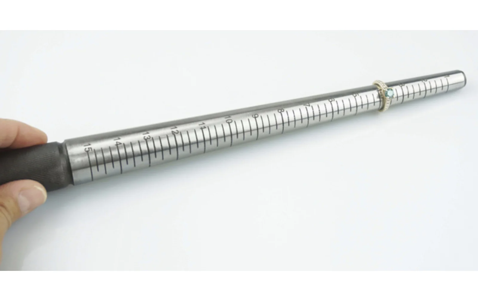 13" Ring Mandrel - Grooved & Marked - Image 3