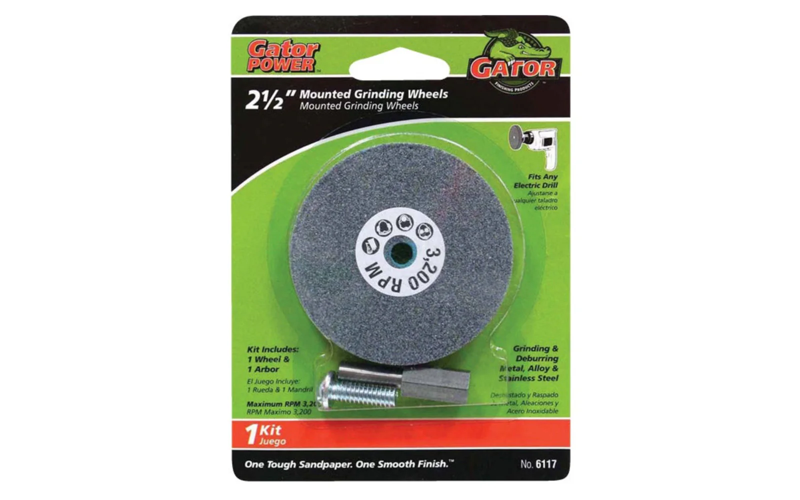 2-1/2" Mounted Grinding Wheel Kit