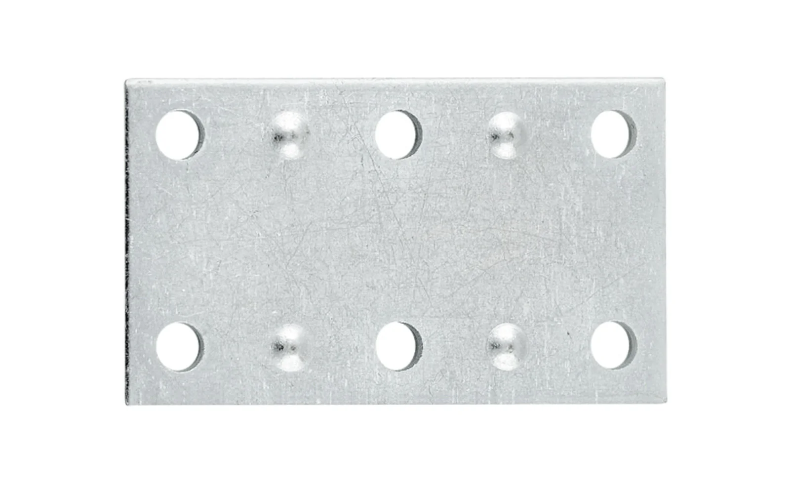2-1/2" x 1-3/8" Zinc-Plated Mending Plates - 4 Pack - Image 2