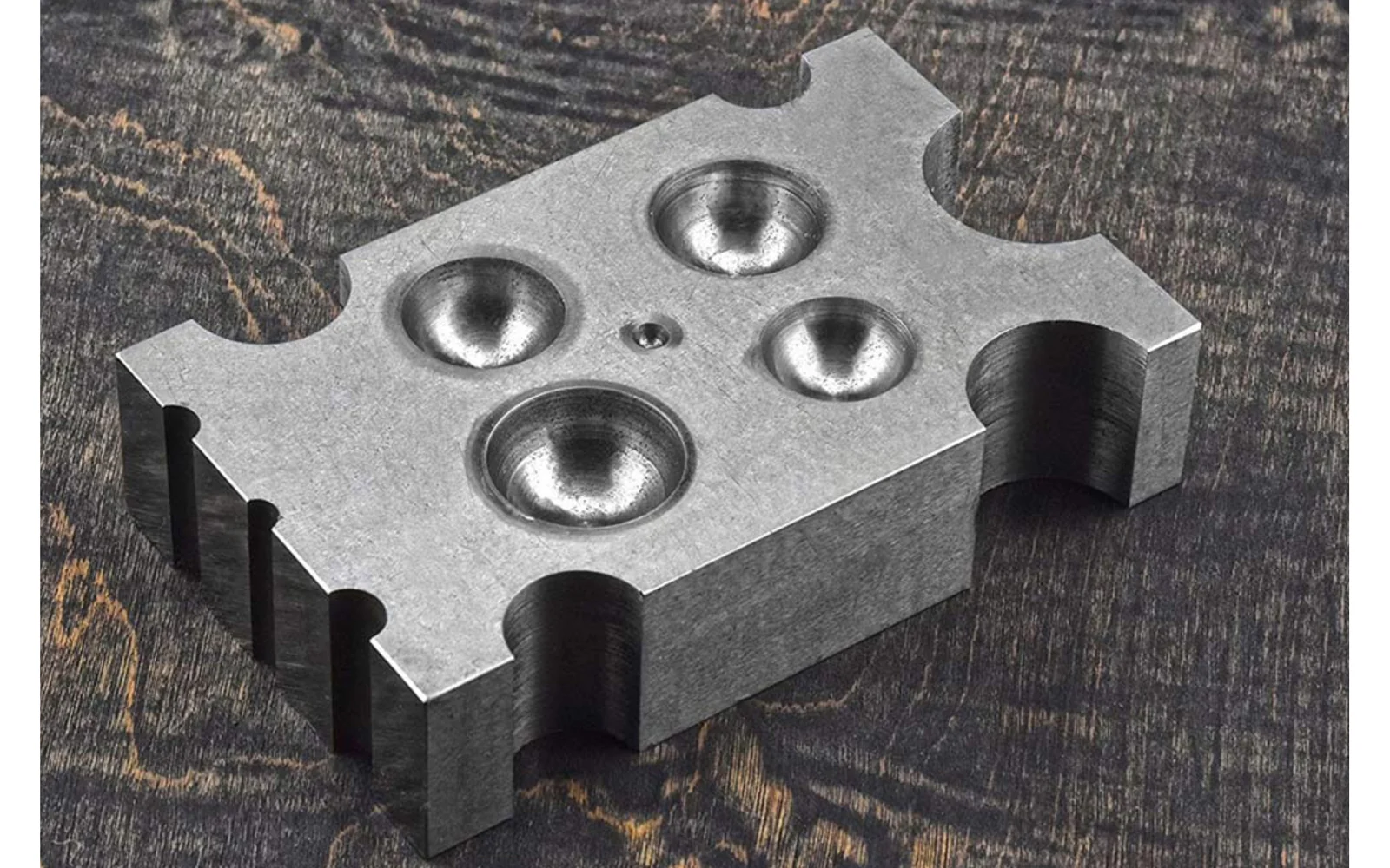 2-1/2" x 4" Steel Dapping Block - Image 3