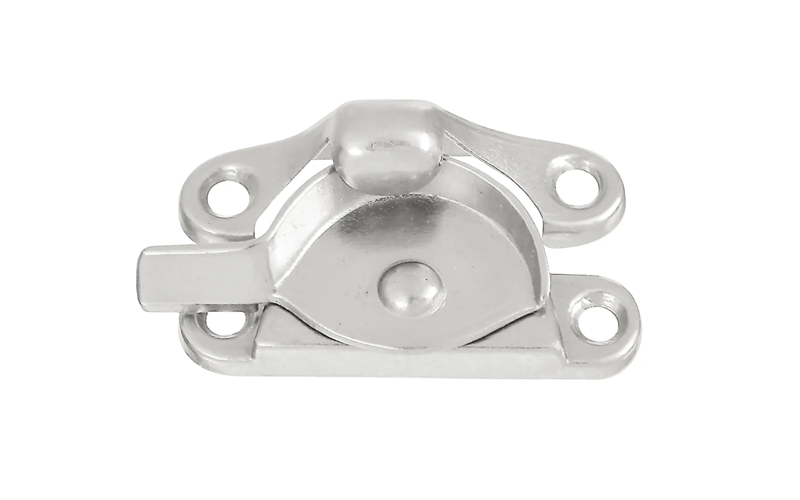 2-1/2" Zinc Die-Cast Sash Lock - Nickel Finish