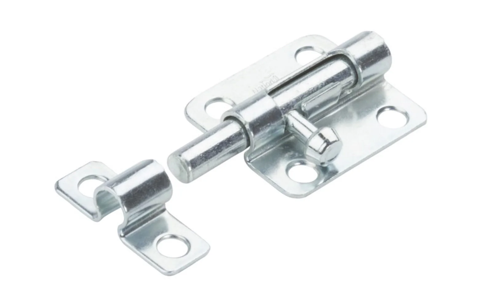 2-1/2" Zinc-Plated Barrel Bolt