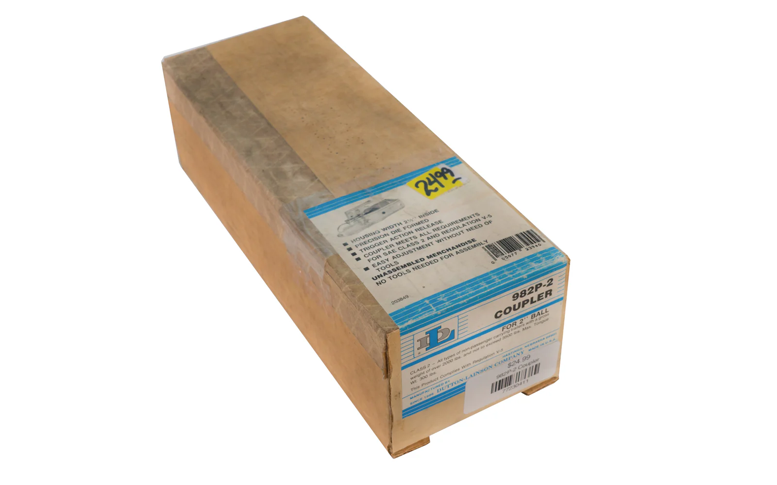 2" Trailer Coupler - Made in USA - Image 2