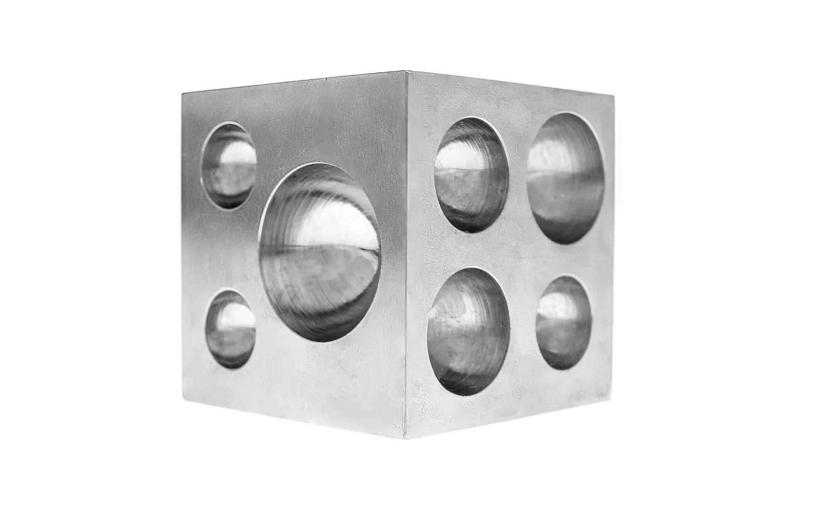 2" x 2" x 2" Steel Dapping Block - Image 3