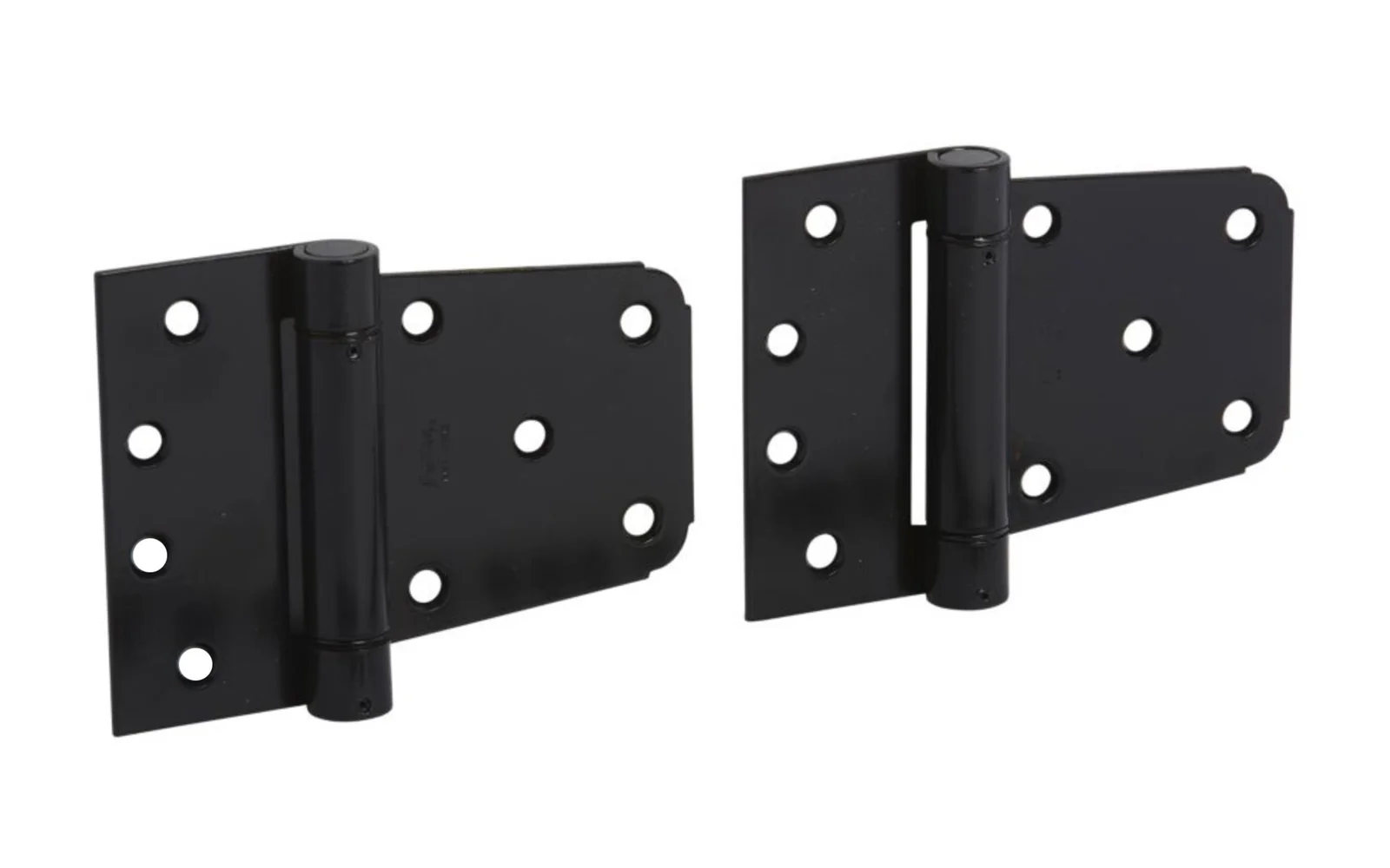 3-1/2" Auto-Close HD Black Finish Gate Hinges