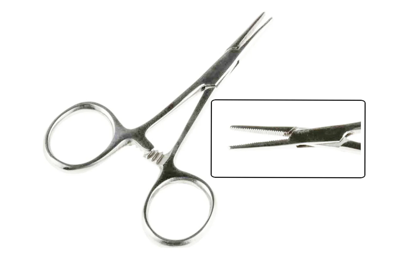 3-1/2" Stainless Straight Forceps