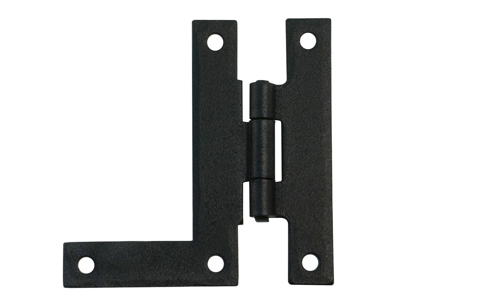 3" Forged Steel HL Hinges Black Powder Coat Finish