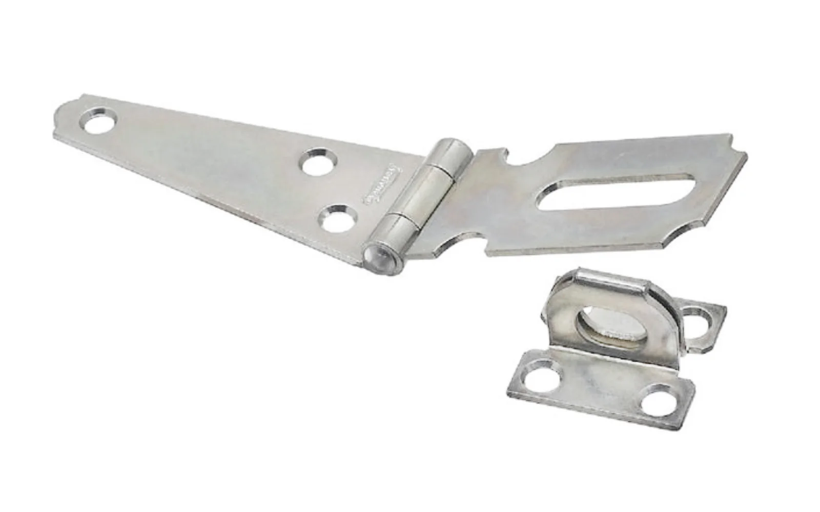 3" Zinc-Plated Hinge Hasp