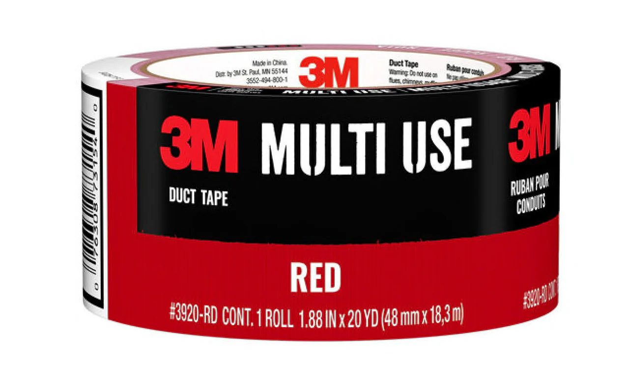 3M Multi-Use Red Duct Tape