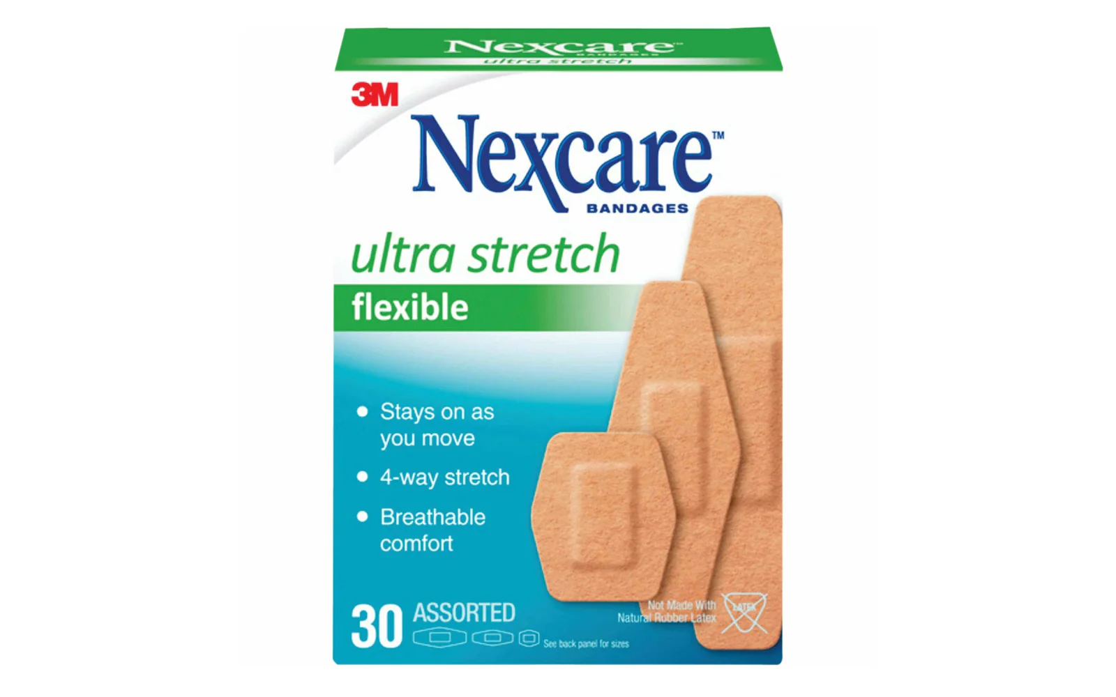 3M Nexcare Bandages Ultra Stretch Flexible