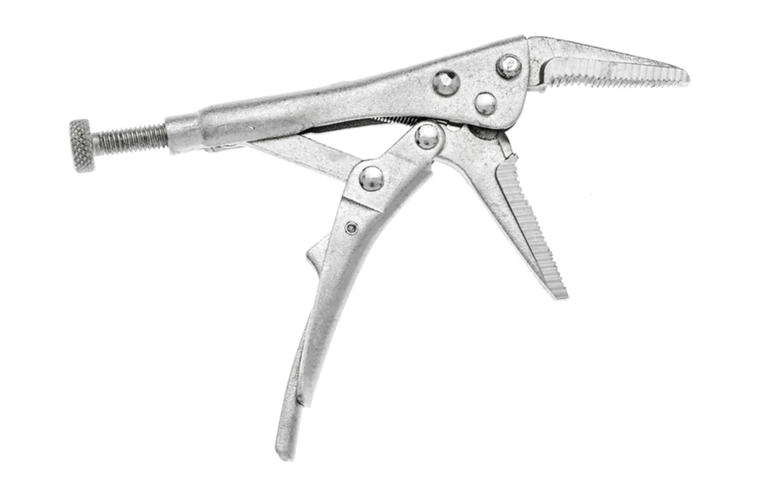 4-3/4" Mini Long Nose Self-Locking Plier - Image 3