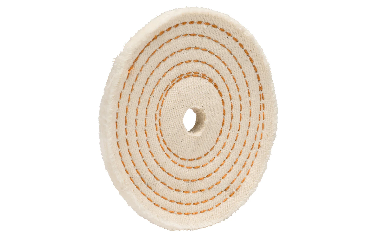 4" Spiral Sewn Buffing Wheel ~ 1/4" Thick