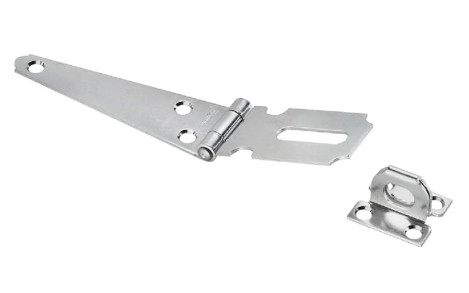 4" Zinc-Plated Hinge Hasp