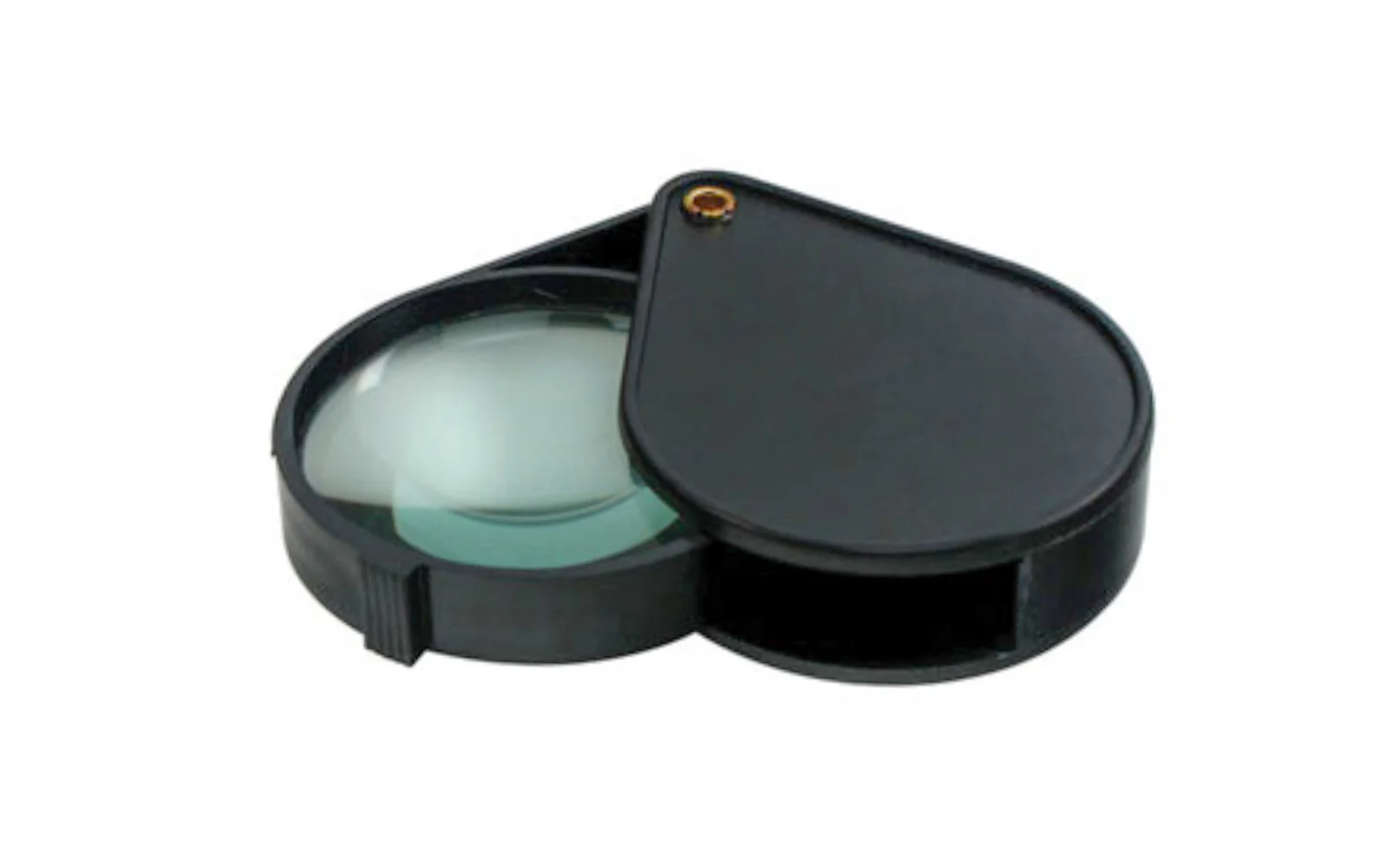 4x Glass Lens Folding Pocket Magnifier