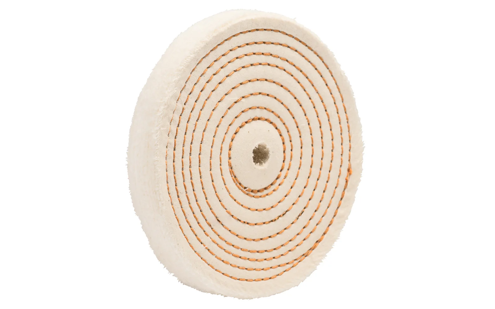 6" Spiral Sewn Buffing Wheel ~ 1" Thick