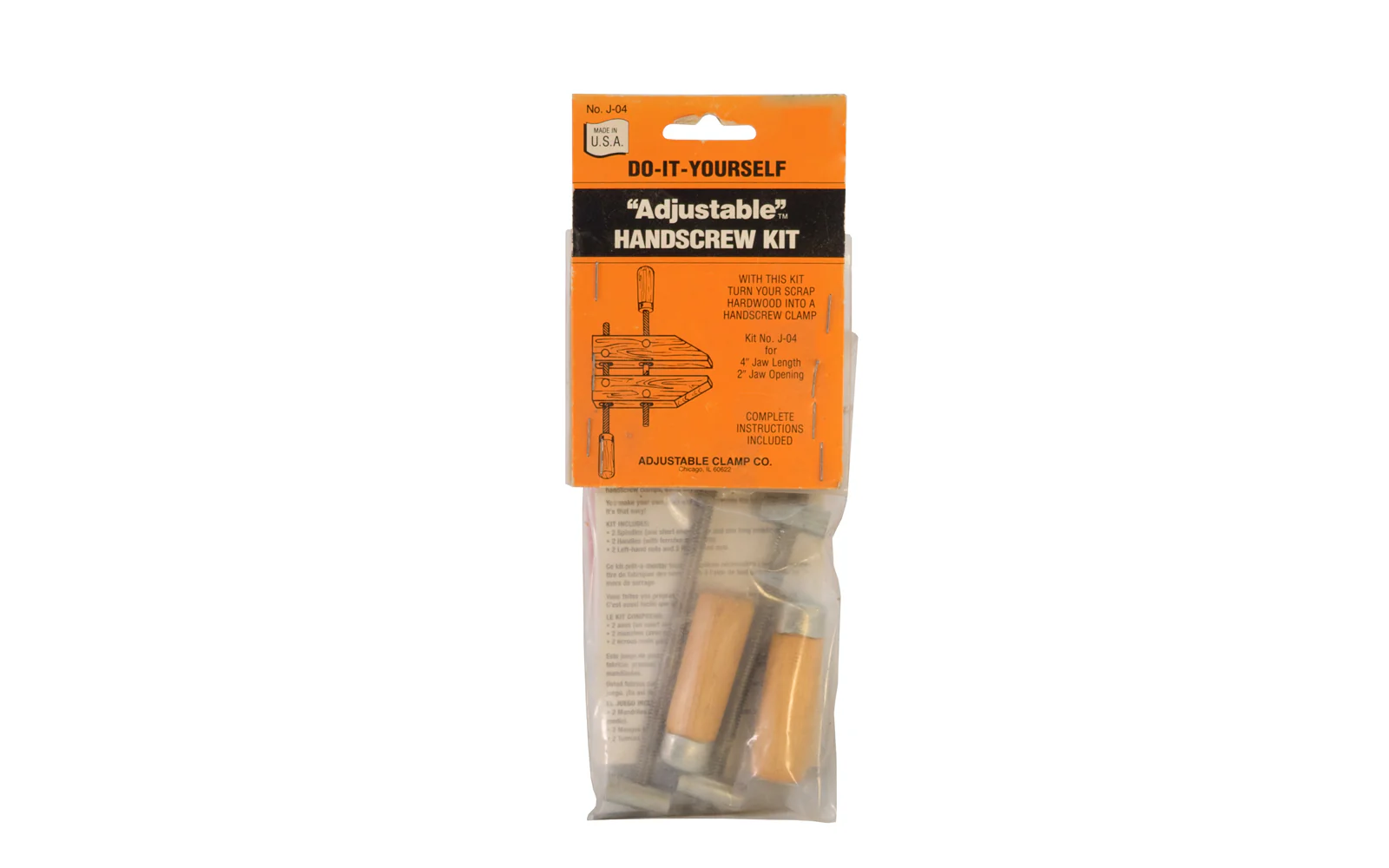 Adjustable Clamp Co. Handscrew Kit - J-04