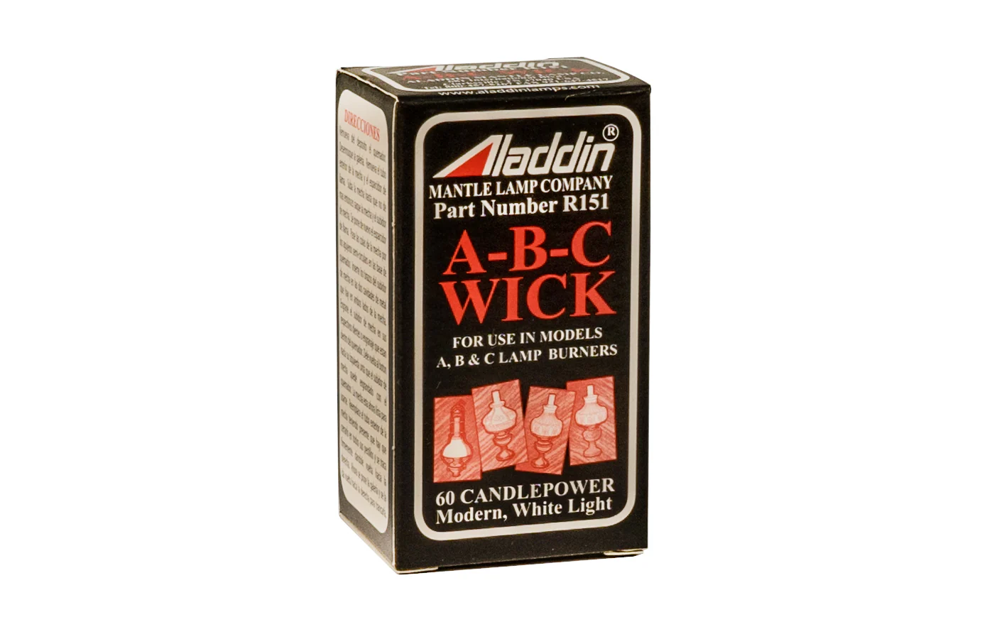 Aladdin A-B-C Lamp Wick ~ R151 - Image 2