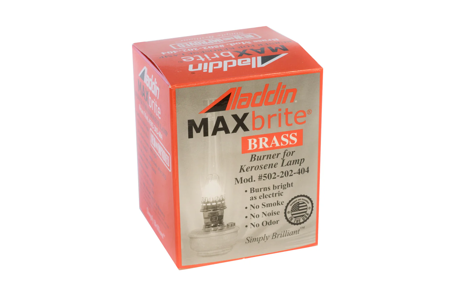 Aladdin "MAXbrite" Brass Burner