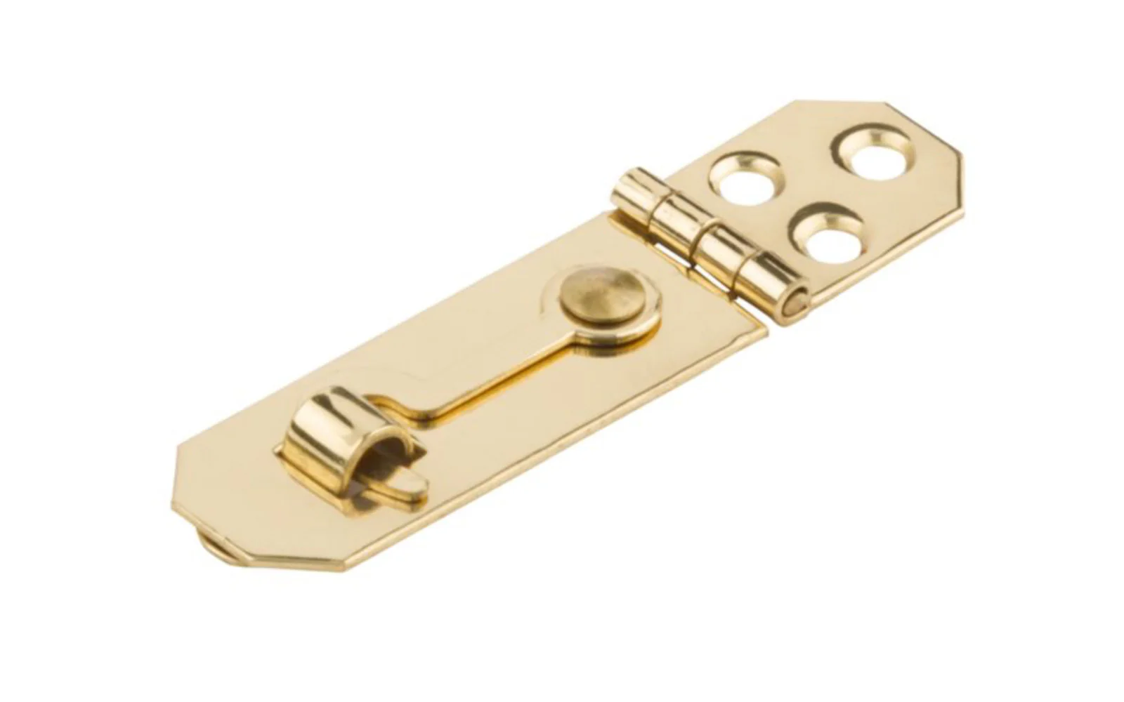 Solid Brass Decorative Hasp with Hook