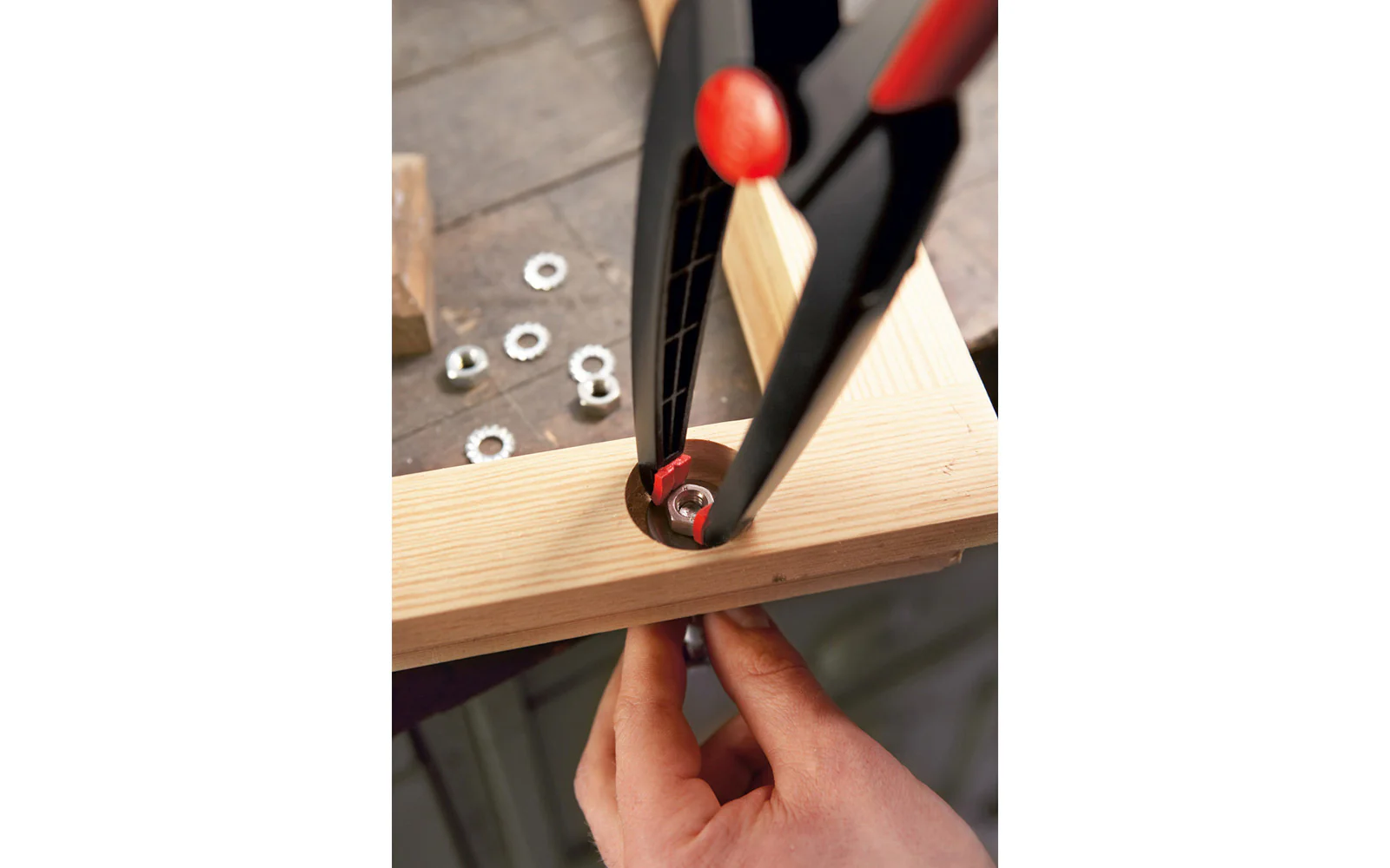 Bessey Needle Nose Spring Clamp - 2" Long Jaw - Image 2