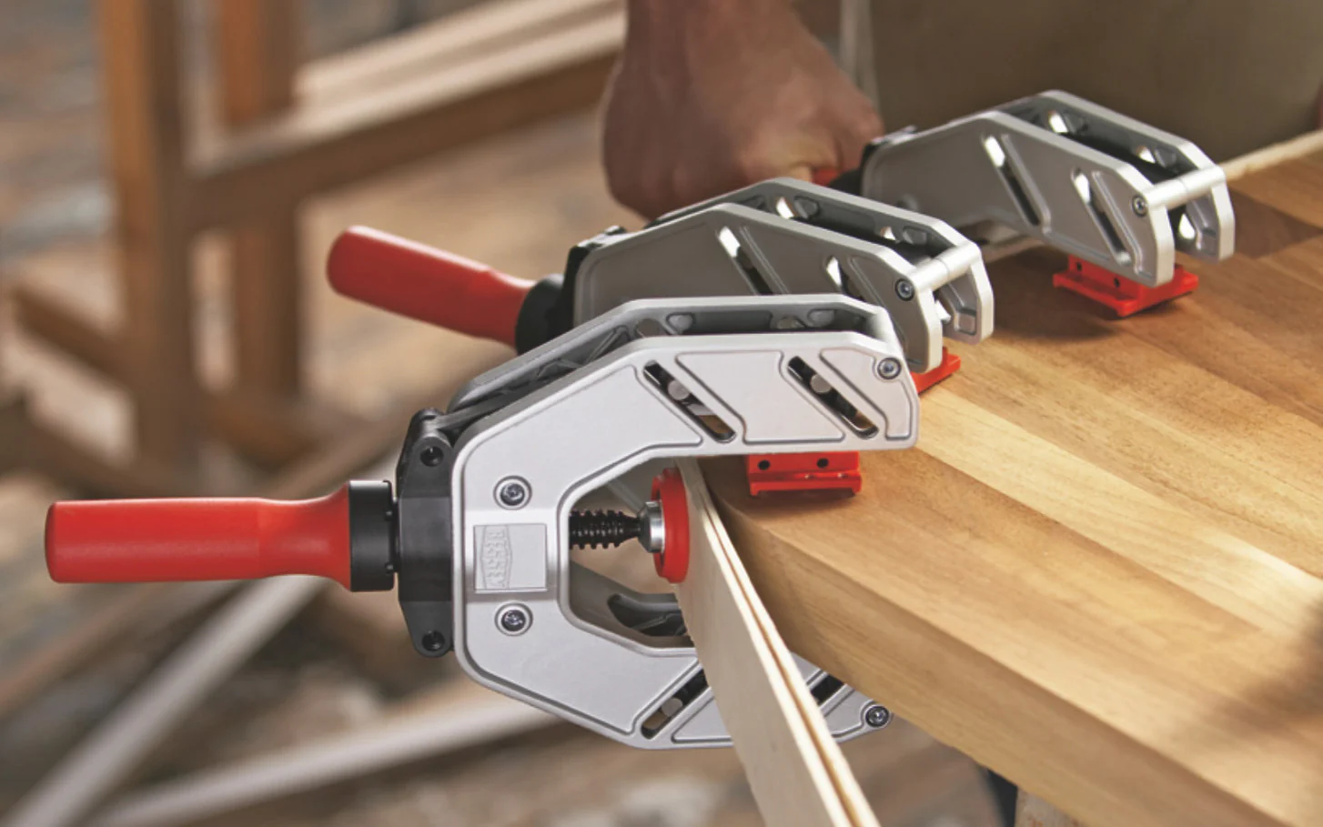 Bessey One-Hand Edge Clamp ~ EKT-55 - Image 2