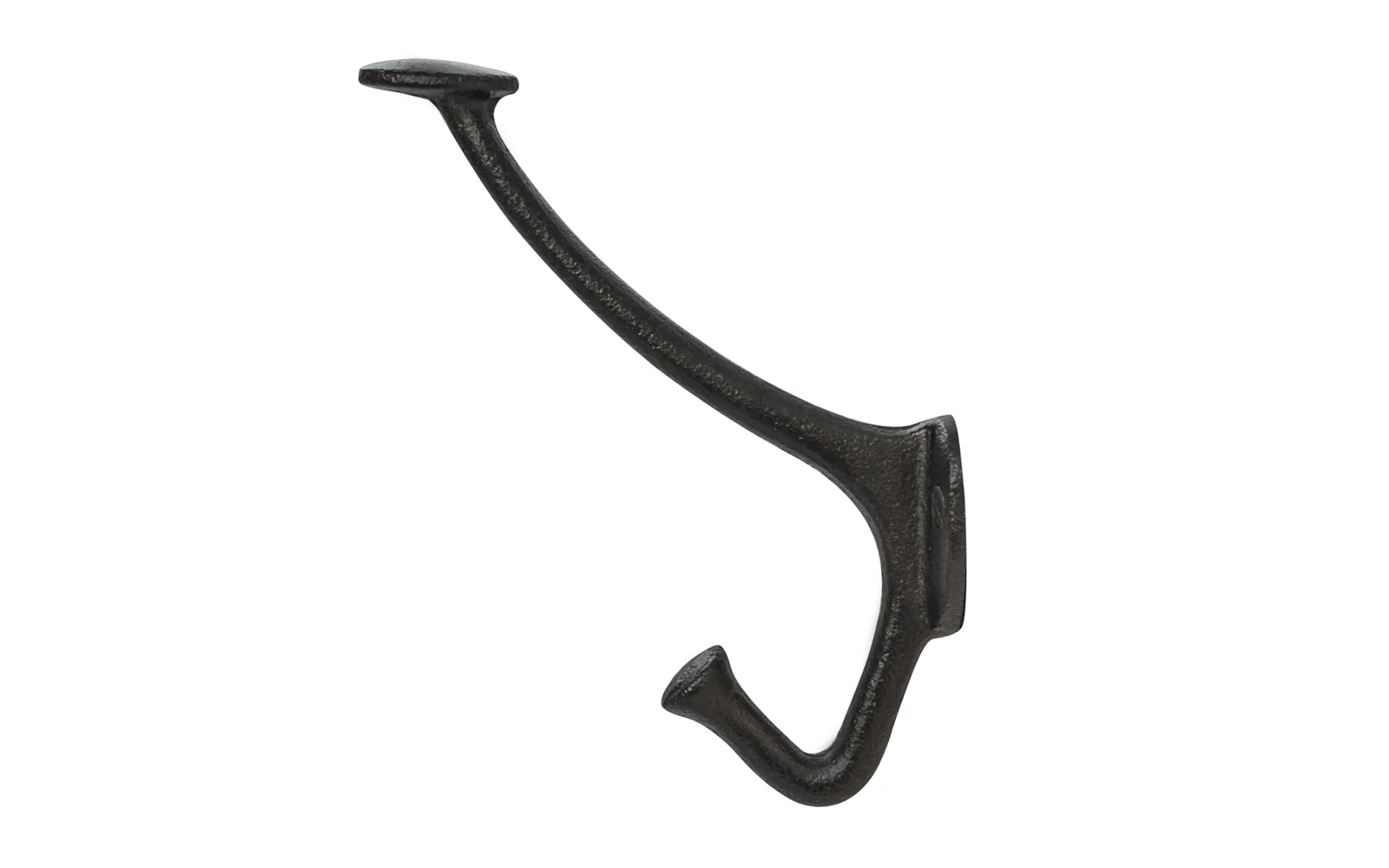 Art Nouveau Black Cast Iron Hall Tree Hook - Image 3