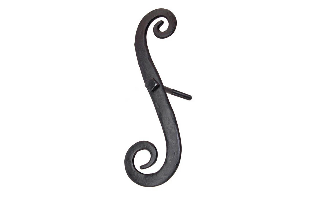 Black Finish Cast Iron Shutter Dog - Image 2