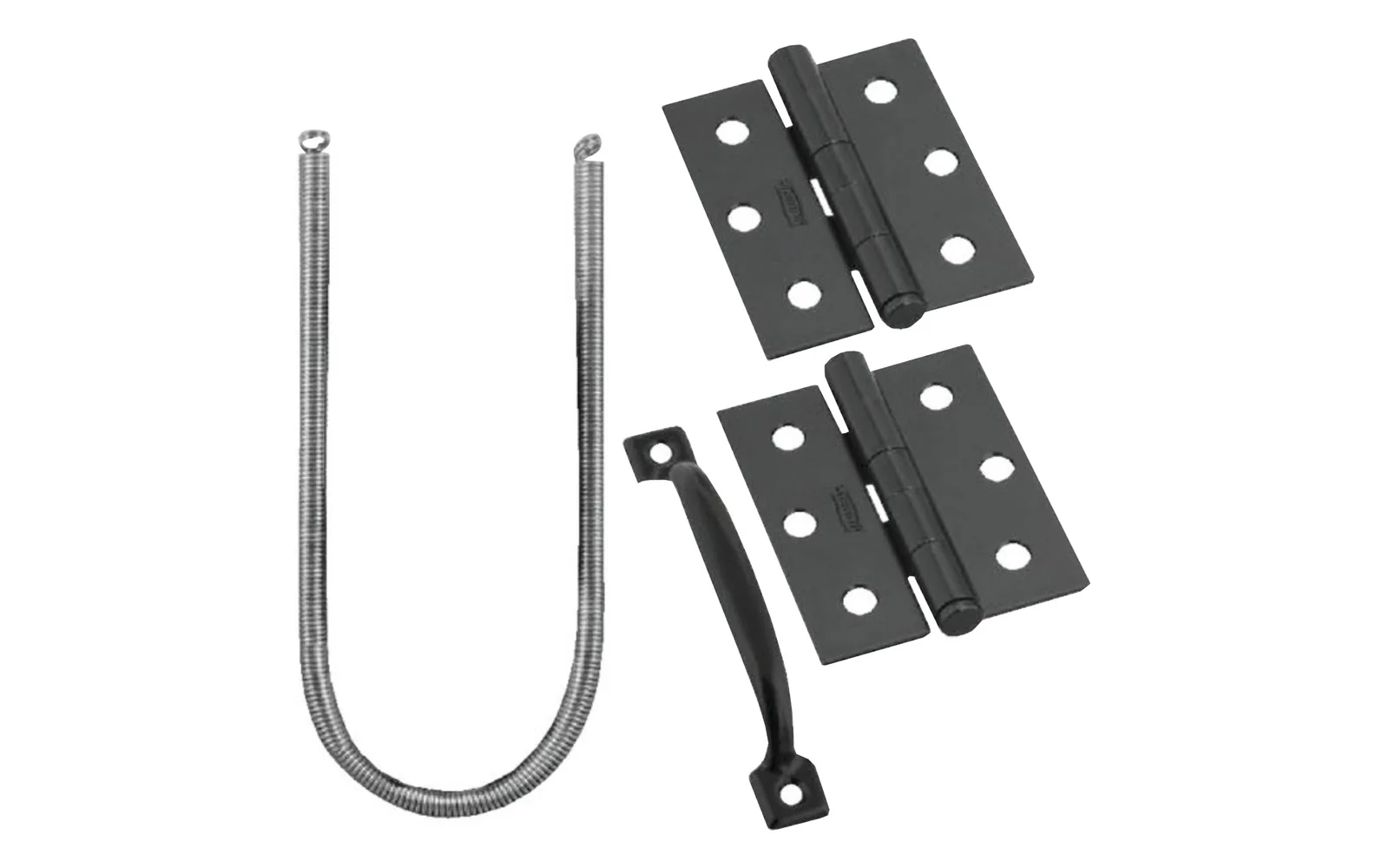 Black Finish Screen / Storm Door Set