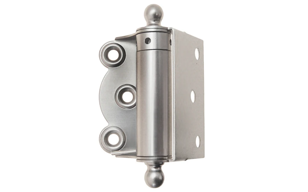 Brass Half Surface Spring Door Hinge with Ball-Tips - Image 6