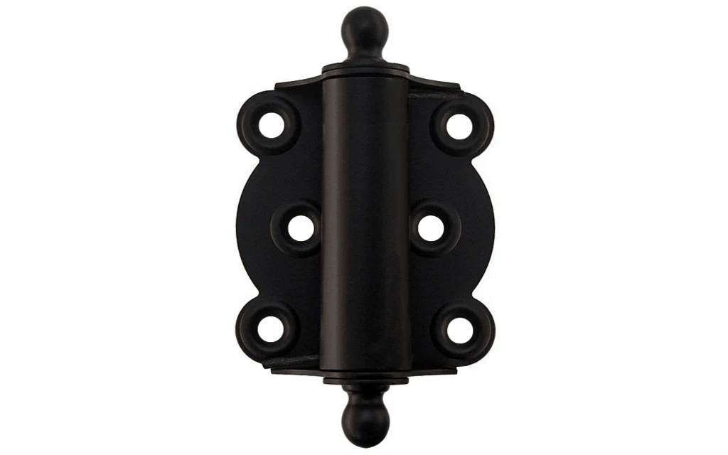 Brass Full Surface Spring Door Hinge with Ball-Tips - Image 2