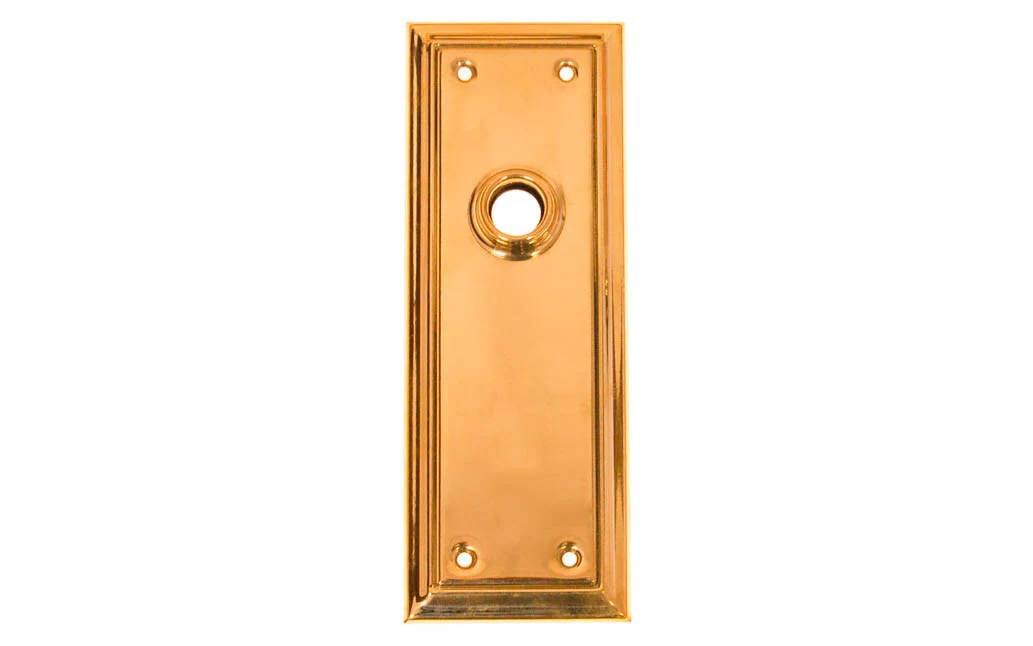 Brass Escutcheon Door Plate - Image 3