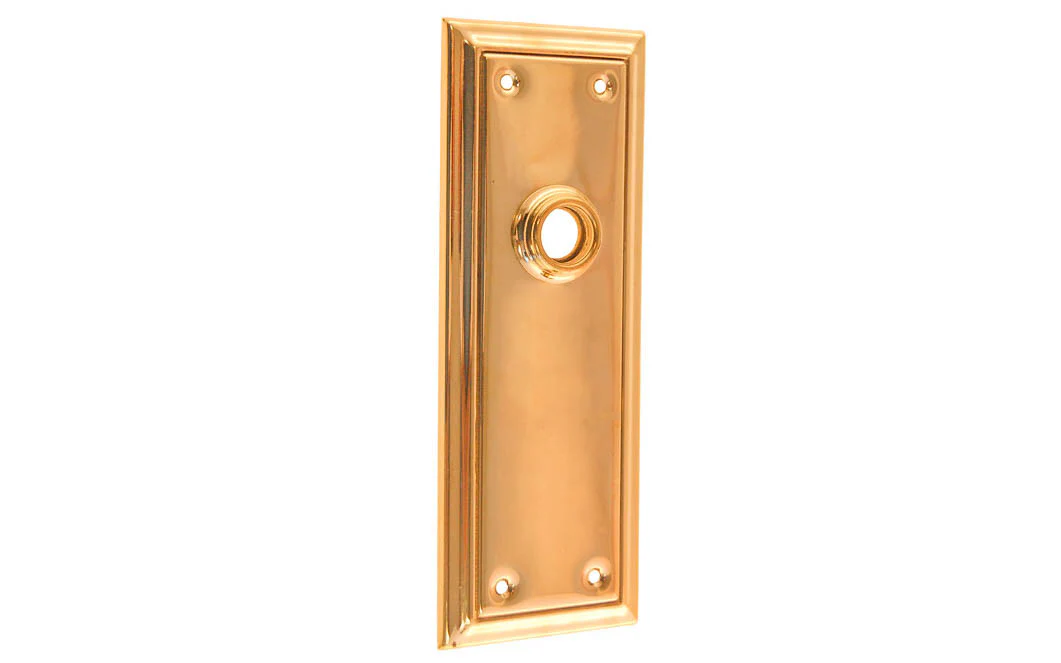Brass Escutcheon Door Plate - Image 5