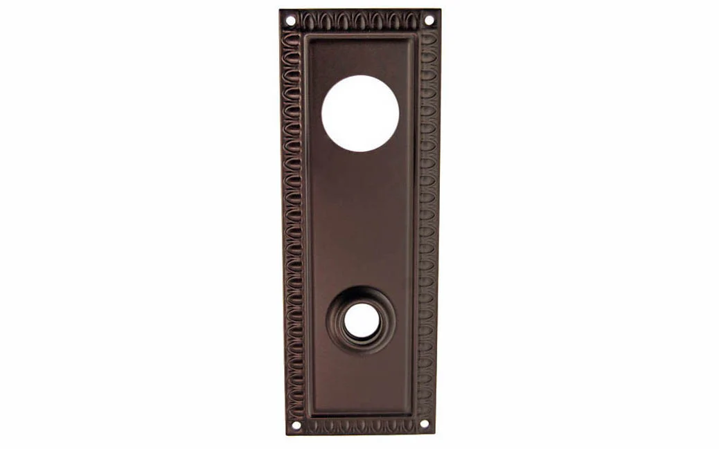 Brass Escutcheon Keyway Cylinder Door Plate - Image 4
