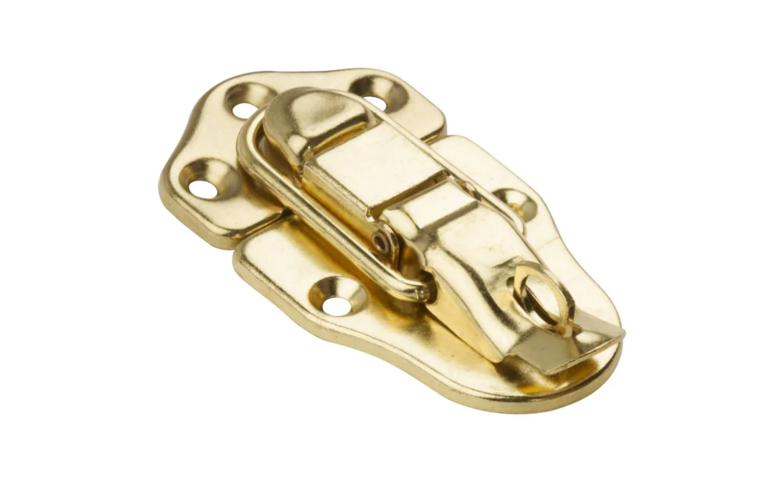 Brass-Plated Lockable Draw Catch