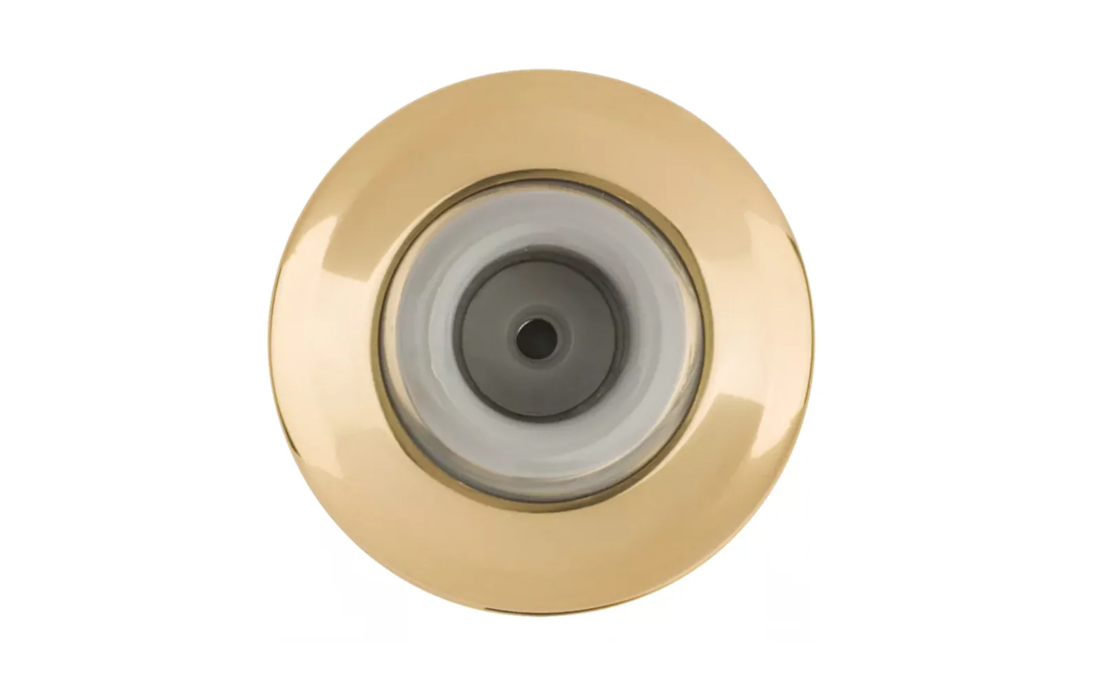 Bright Brass Finish Solid Brass Wall Door Stop - Image 2