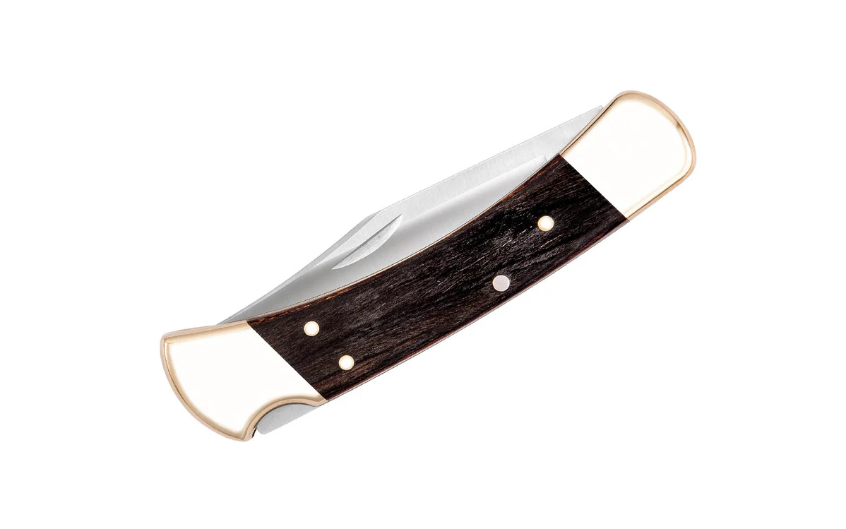 Buck Knives 110 Folding Hunter Knife & Sheath - Image 5