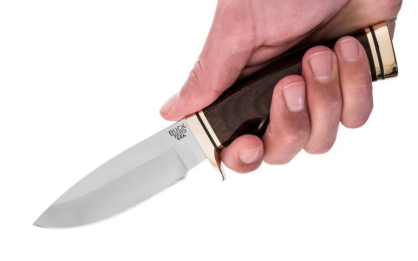 Buck Knives 192 Vanguard Fixed Blade Knife & Leather Sheath - Image 5