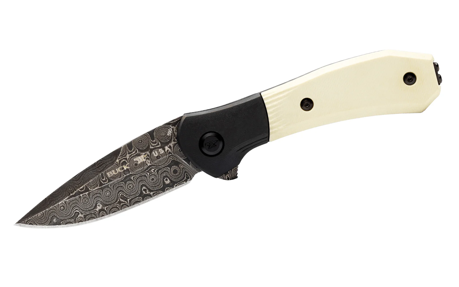 Buck Knives 590 Paradigm Folding Knife with Damascus Steel