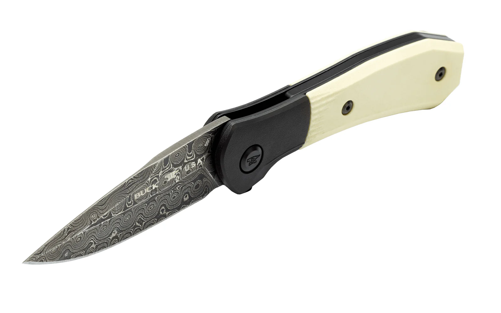 Buck Knives 590 Paradigm Folding Knife with Damascus Steel - Image 4