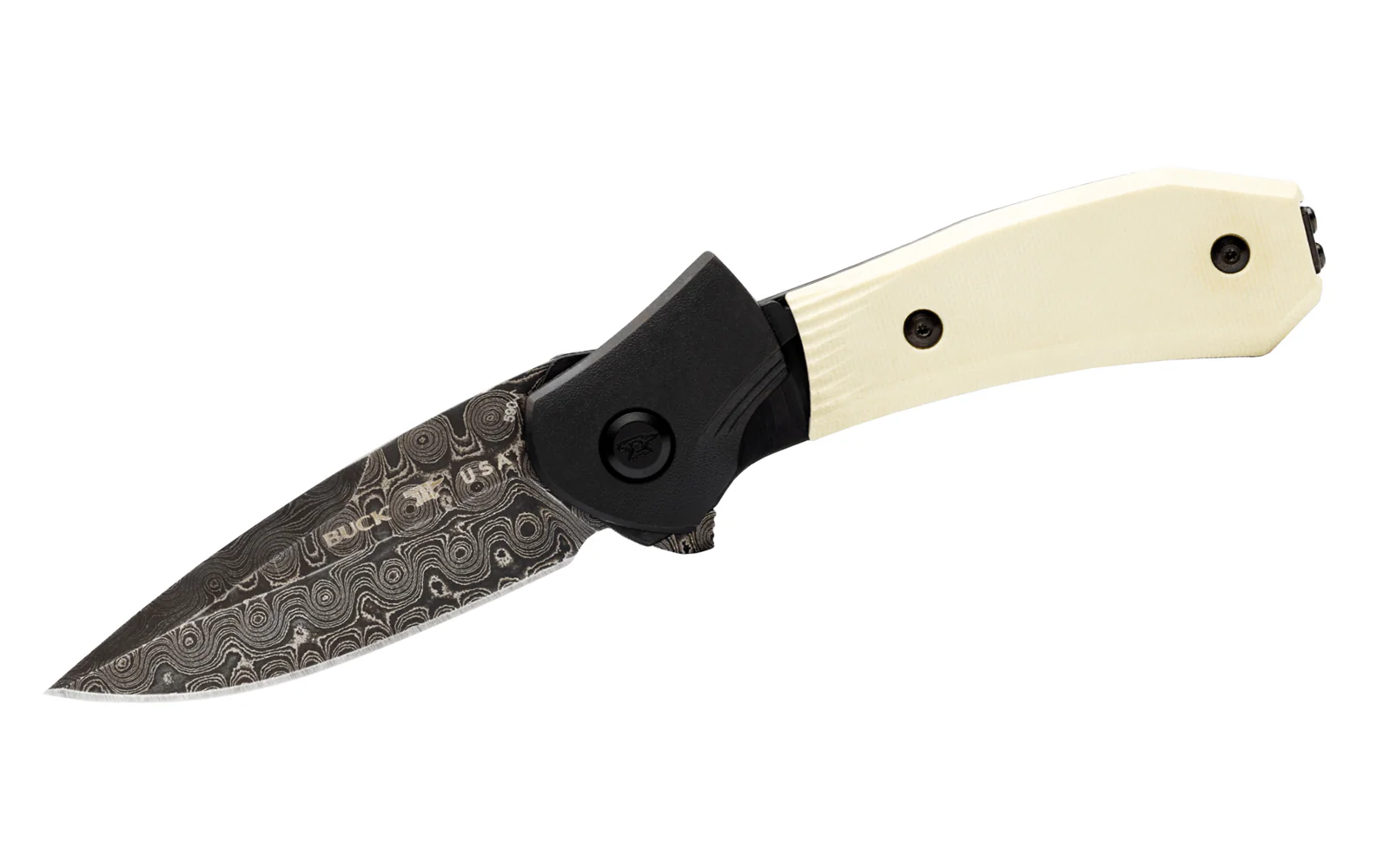 Buck Knives 590 Paradigm Folding Knife with Damascus Steel - Image 5