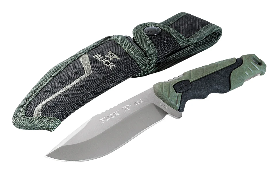 Buck Knives 658 Pursuit, Small Fixed Blade Knife - Green - Image 6