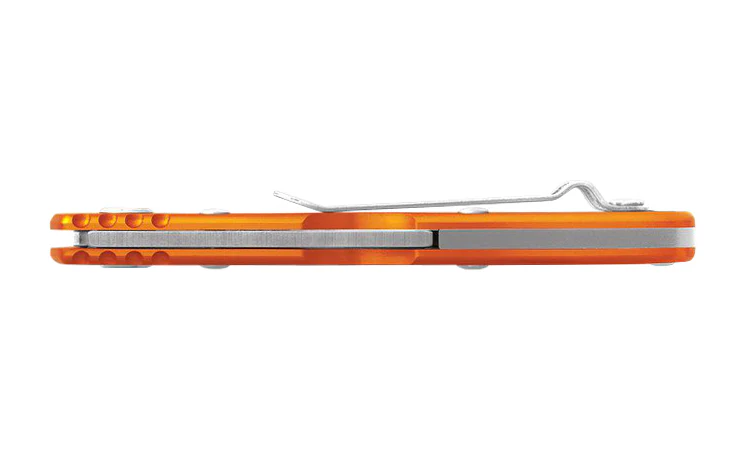 Buck Knives 722 Spitfire Folding Pocket Knife - Orange - Image 4
