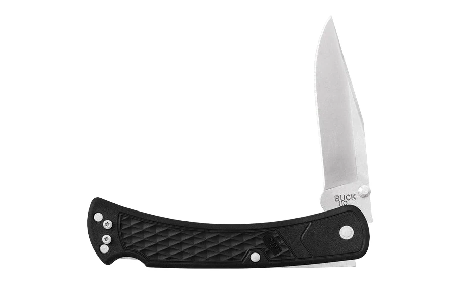 Buck Knives Slim Hunter Folding Pocket Knife - Black - Image 2