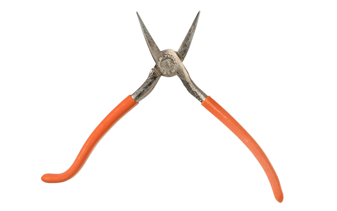 CS Osborne Wide Duckbill Plier ~ Serrated Jaws - Image 3
