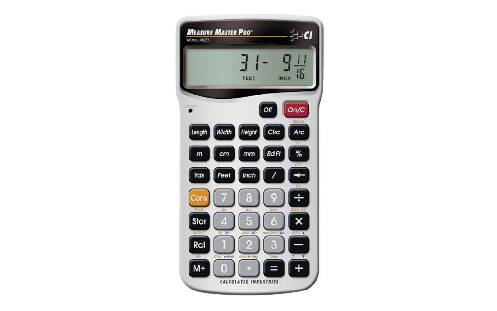 Calculated Industries "Measure Master Pro" Calculator