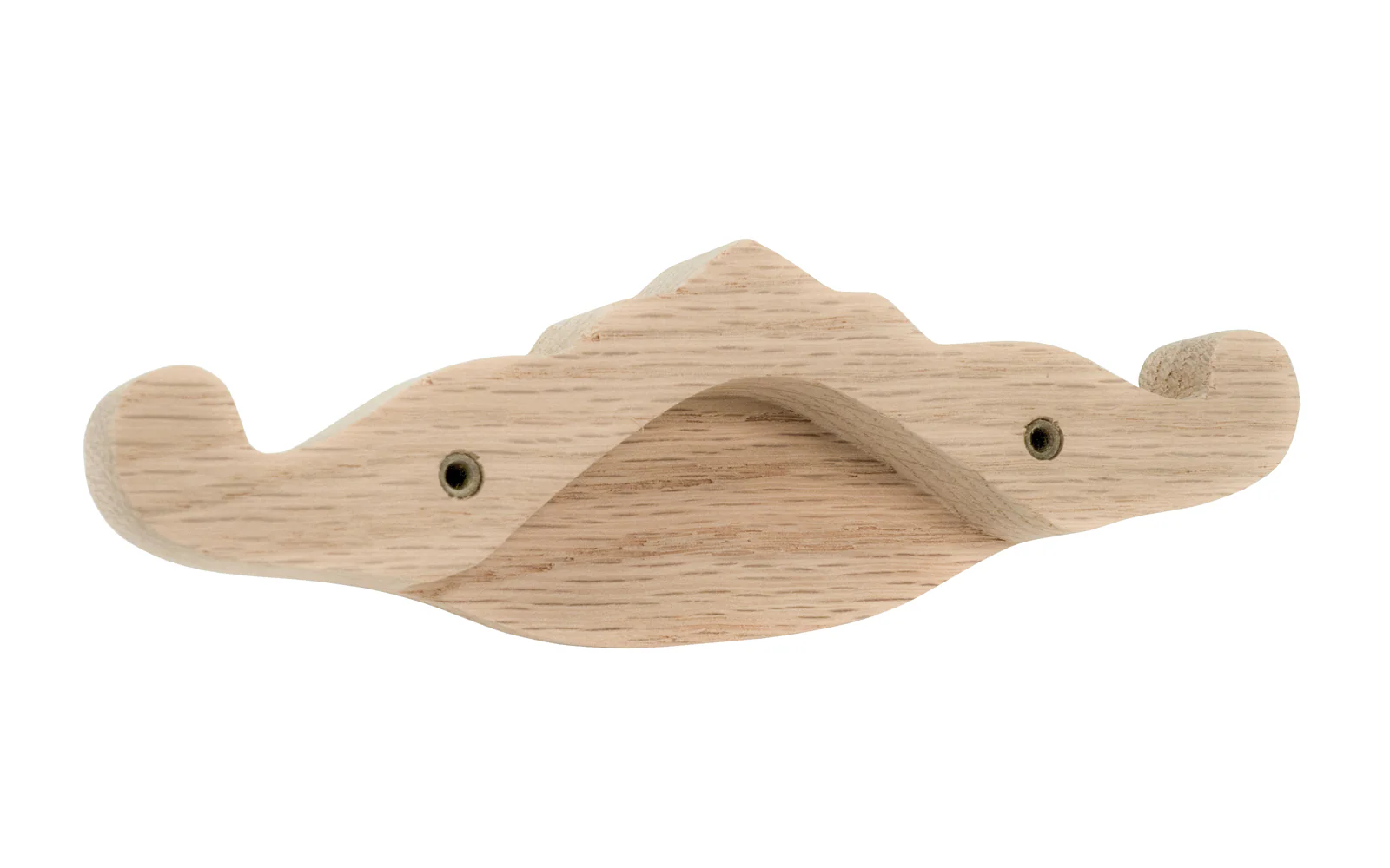 Carved Oak Handle ~ 3" On Centers - Image 3