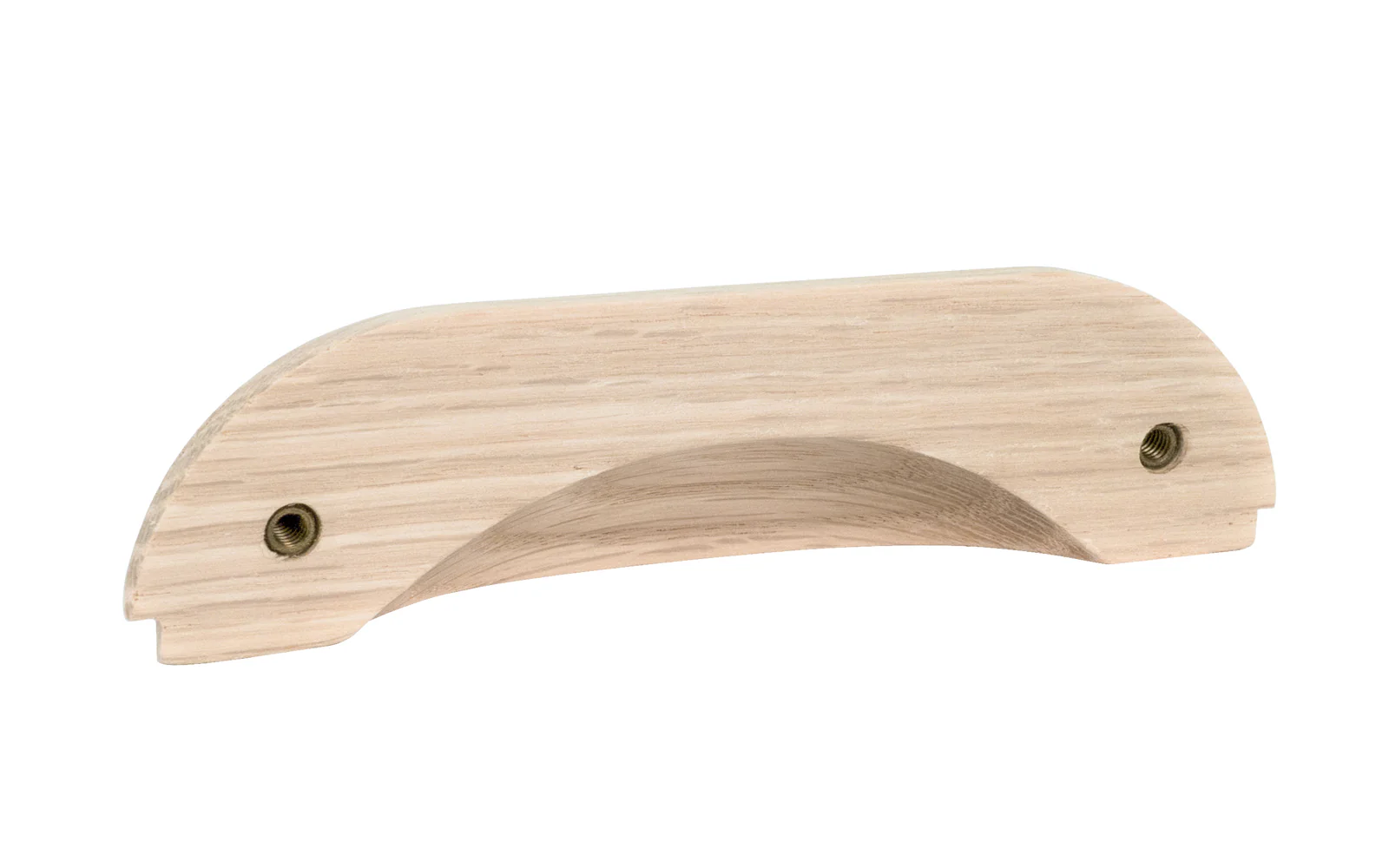 Carved Oak Handle ~ 3-3/4" On Centers - Image 2